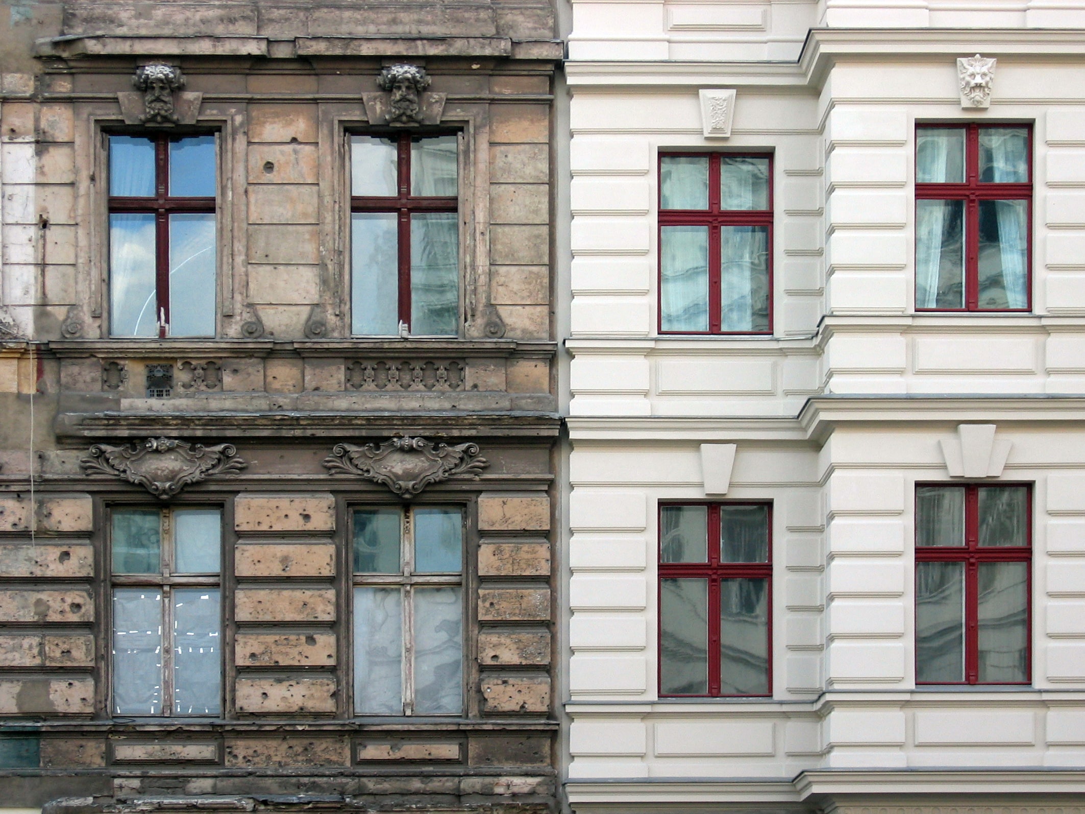 old and new Berlin, Germany